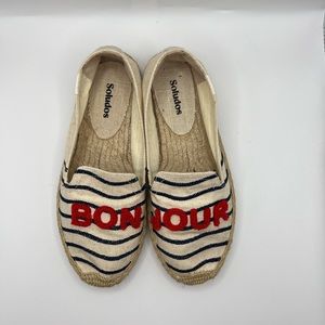 Soludos Bon Jour Espadrilles Size 6